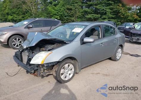 2010 Nissan Sentra 2.0 z USA, uszkodzony, nr VIN 3N1AB6AP6AL615480
